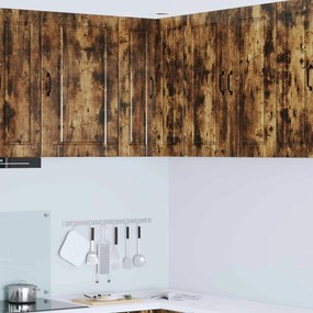 vidaXL Ντουλάπα Κουζίνας με ράφι Καπνιστό Δρύς 57 x 57 x 80 εκ.