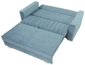 Καναπές κρεβάτι Columbus 137, Αριθμός θέσεων: 2, Αποθηκευτικός χώρος, 83x160x98cm, 67 kg, Πόδια: Ξύλο, Πλαστική ύλη, Έπιπλα ήδη συναρμολογημένα