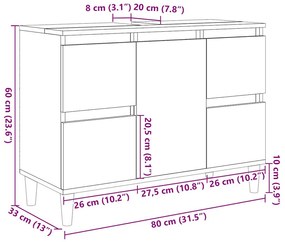 ΝΤΟΥΛΑΠΙ ΝΙΠΤΗΡΑ ΓΚΡΙ ΣΚΥΡ. 80 X 33 X 60 ΕΚ. ΕΠΕΞΕΡΓΑΣΜΕΝΟ ΞΥΛΟ 857125