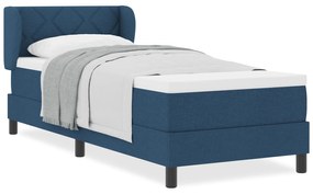vidaXL Κρεβάτι Με Στρώμα Μπλε 80x200 εκ.