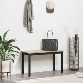 vidaXL παγκάκι Σονόμα 80 x 35 x 45 cm Επεξεργασμένο ξύλο