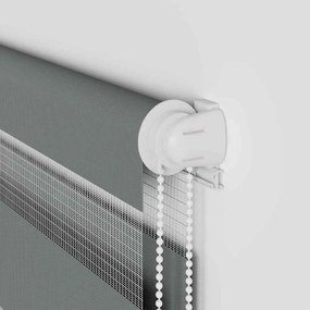 Ζέβρα τυφλή Σκούρο Γκρι Πλάτος υφάσματος 35,9 εκ. Πολυεστέρας 4014145