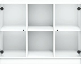 vidaXL Συρταριέρα Λευκή 102x37x75,5 εκ. από Επεξεργασμένο Ξύλο