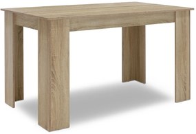 Τραπέζι Jason pakoworld χρώμα sonoma 150x80x76,5εκ - MDF - 123-000071