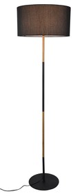 Φωτιστικό Επιδαπέδιο Aca OD6508FBK YASMINE Μαύρο Ματ (Black Mat)