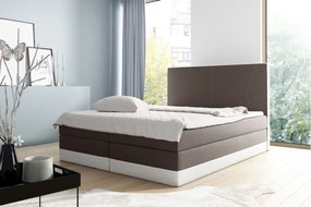 Επενδυμένο κρεβάτι Enzo -Kafe-Leuko-180 x 200