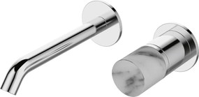 Karag Joan Marmo 24686 Bianco - Εντοιχιζόμενη μπαταρία νιπτήρα