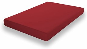 Τοποθετημένο κάτω φύλλο Happy Home Mix Colors Κόκκινο Kρεβάτι 120