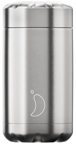 Δοχείο Φαγητού Chilly's με χωρητικότητα 500ml και διατήρηση θερμοκρασίας 6h ζεστό - Silver