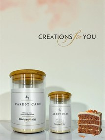Κερί Αρωματικό Carrot Cake - 240 γρ. +-