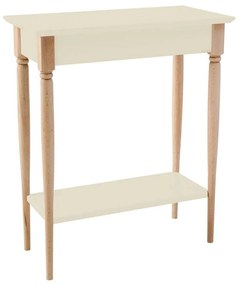 Κονσόλα Mamo S MAMOCSBE2 65x35x74cm Chalk White-Beech Mdf, Wood