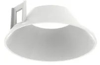 Στρογγυλό Reflector Για Σποτ Οροφής Χωνευτό 13W IP20 Zeus Ideal Lux-323589-Λευκό 323589