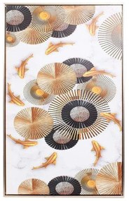 Κάδρο Gold Fish 373-221-685 50x80cm Multi Κάθετοι