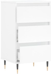 vidaXL Συρταριέρα Λευκή 40 x 35 x 70 εκ. από Επεξεργασμένο Ξύλο