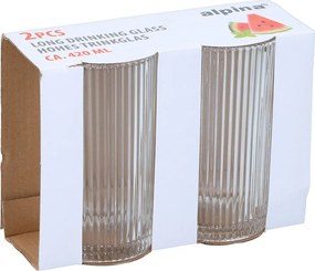 Ποτήρια Νερού 420ml (Σετ 2τμχ) Alpina 871125225942