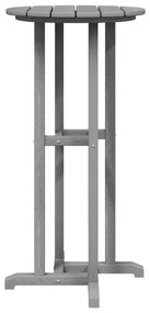 vidaXL Bar Table Ανοιχτό Γκρι 55x55x107 εκ. HDPE