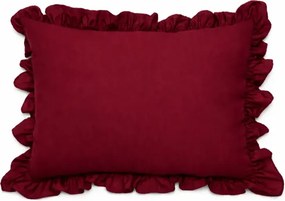 Stewehome Μαξιλαροθήκη από βαμβάκι με βολάν 50x70 cm