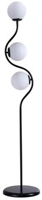 Φωτιστικό Δαπέδου 534LUN5456 Φ30x155cm 3xE27 40W White-Black Opviq