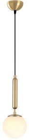 Φωτιστικό Οροφής King 942FLG1309 15x15x139cm 1xE14 40W Gold-White Opviq