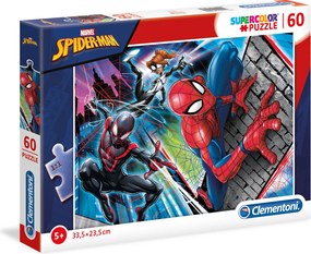Clementoni Παιδικό Παζλ Super Color SpiderMan 60 τμχ