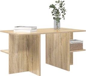 vidaXL Τραπεζάκι σαλονιού Sonoma Δρυς 87 x 50 x 45 εκ
