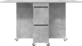 vidaXL Τραπέζι φαγητού 140 x 80 x 77 cm Επεξεργασμένο Ξύλο