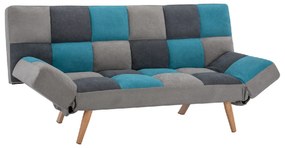ΚΑΝΑΠΕΣ ΚΡΕΒΑΤΙ MULTICOLOR 3ΘΕΣΙΟΣ HM3167.11 182Χ80Χ88Υ εκ.