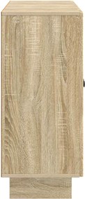 vidaXL Πλαϊνό γραφείο Sonoma Δρυς 89 x 34,5 x 80 εκ Επεξεργασμένο Ξύλο