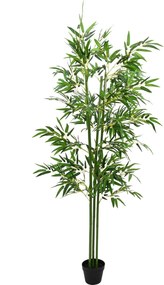 vidaXL Τεχνητό Δέντρο Μπαμπού 4 pcs Πράσινο 60 x 18 x 190 εκ