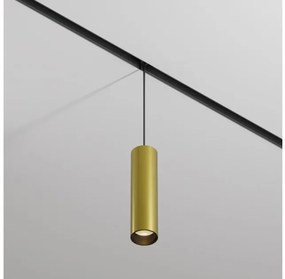 Κρεμαστό Φωτιστικό Μαγνητικής Ράγας Exility LED 12W Μαύρο-Ορείχαλκος 3000Κ Focus Led TR041-2-12W3K-BBS Maytoni TR041-2-12W3K-BBS