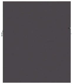 Ντουλάπι Νιπτήρα Γκρι 41 x 38,5 x 46 εκ. από Μοριοσανίδα - Γκρι