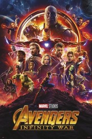 Αφίσα Avengers Infinity War, (61 x 91.5 cm)
