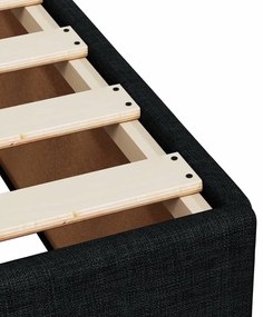 ΚΡΕΒΑΤΙ BOXSPRING ΜΕ ΣΤΡΩΜΑ ΜΑΥΡΟ 80 X 200 ΕΚ. ΥΦΑΣΜΑΤΙΝΟ 3291123