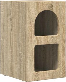 vidaXL Κομοδίνο ELST 2 τεμ. Δρύς Sonoma 29,5 x 33,5 x 50 εκ