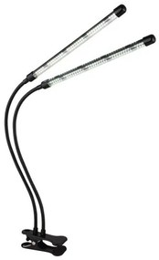 Φωτιστικό Ανάπτυξης Φυτών LED Μαύρο Διπλό IP44 Μανταλάκι Treena 28053 Globo Lighting-28053-Μαύρο 28053