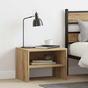 vidaXL Κομοδίνο 2 pcs artisan δρυς 40 x 40 x 30 cm Επεξεργασμένο ξύλο