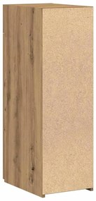 vidaXL Πλαϊνό γραφείο με συρτάρι artisan δρυς 30 x 42.5 x 93 εκ.