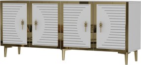 Console Tuna 180 - White, Gold White
Gold