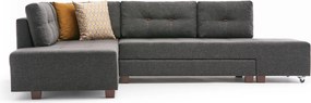 Corner Sofa-Bed Manama Corner Sofa Bed Left - Anthracite Anthracite