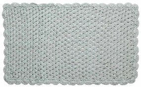 Πατάκι Μπάνιου (60x100) Silk Fashion Πλεκτό Mint