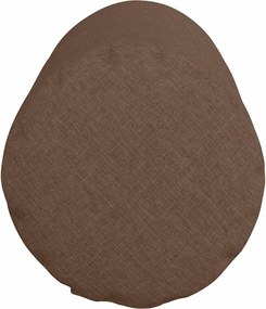 vidaXL Μαξιλάρια Στήριγμα 2 pcs Καφέ Ø 25 x 70 cm ύφασμα