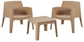 ΣΕΤ LOUNGE 3ΤΜΧ SLEEK HM21274.03 ΚΑΠΟΥΤΣΙΝΟ ΠΟΛΥΠΡΟΠΥΛΕΝΙΟ