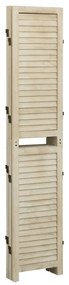 vidaXL Διαχωριστικό Χώρου με 5 Πάνελ 175x165 εκ. Μασίφ Ξύλο Παυλώνιας