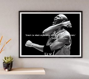 Ξύλινο Κάδρο Michael Jordan - Epic- 30X40cm SNK43