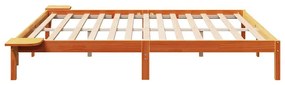 vidaXL Σκελετός Κρεβατιού Καφέ κεριού 180 x 200 cm Καφέ κεριού