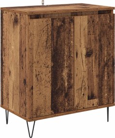 vidaXL Πλαϊνό γραφείο Παλιό Ξύλο 60 x 35 x 70 cm Επεξεργασμένο Ξύλο