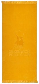 Πετσέτα Θαλάσσης 3626 Ochre Greenwich Polo Club Beach 70x170cm 100% Βαμβάκι