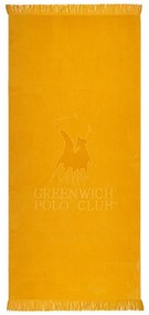 Πετσέτα Θαλάσσης 3626 Ochre Greenwich Polo Club Θαλάσσης 70x170cm 100% Cotton