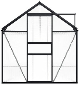 vidaXL Θερμοκήπιο Ανθρακί 8,17 μ³ Αλουμινίου