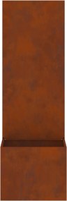 vidaXL Οθόνη Ιδιωτικότητας Κήπου Σκ rusty 50 x 32 x 150 εκ